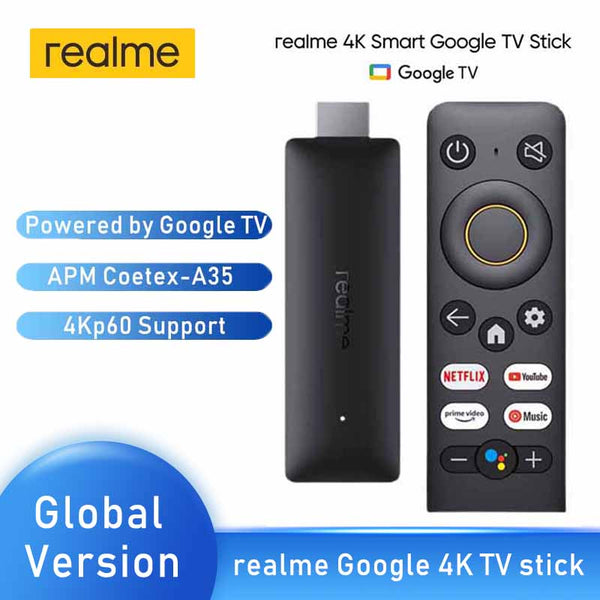 Convertidor Smart Tv Realme 4k Smart Google Tv Stick 
