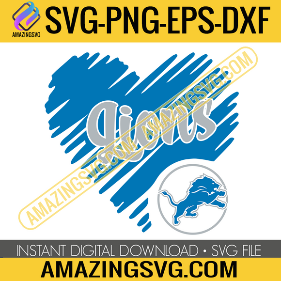 Free Free 140 Vector Detroit Lions Svg SVG PNG EPS DXF File