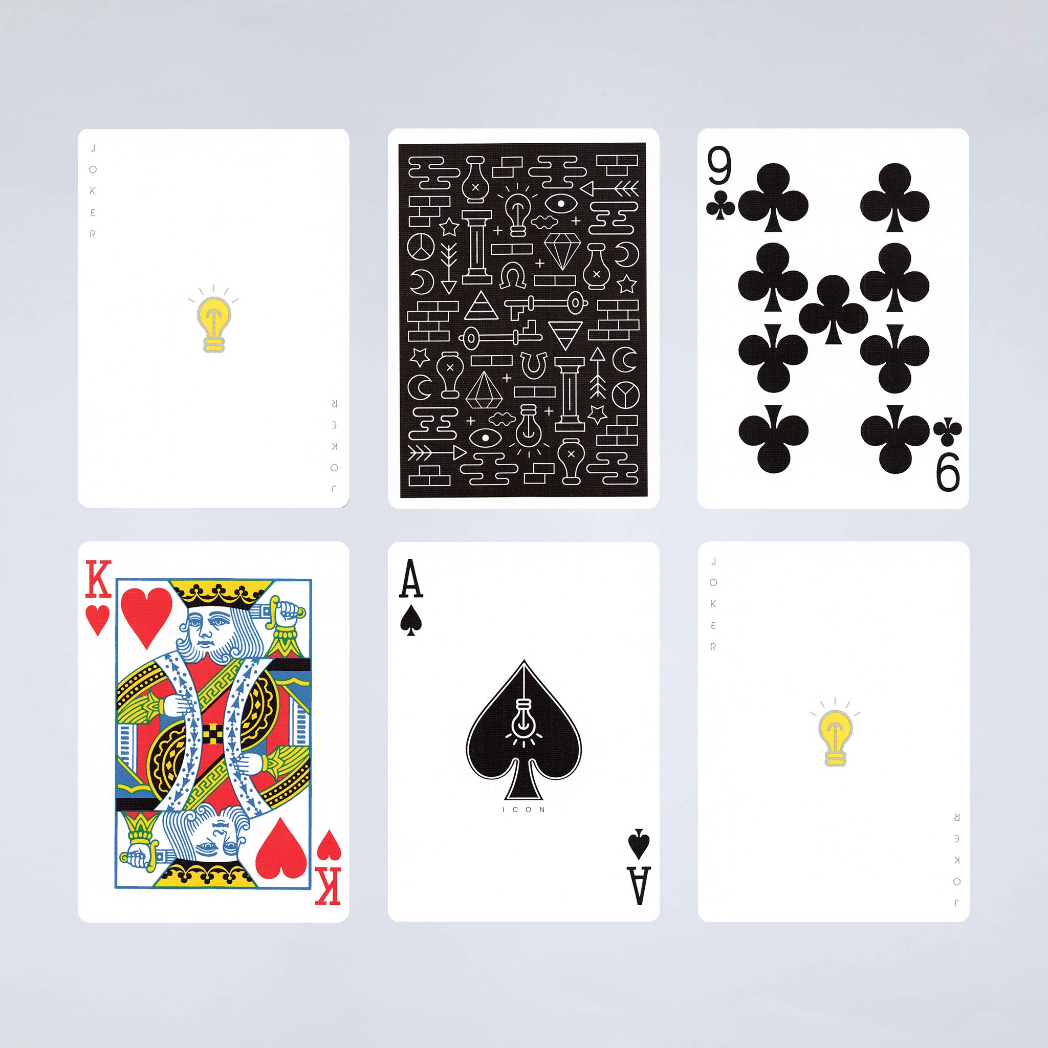 Webショップ開設 Icon Playing Cards Black うそのたばこ店