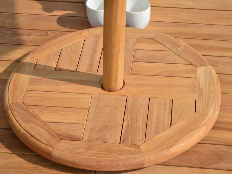 Product photograph of Teak Lazy Susan 60cm from Luxus Home And Garden