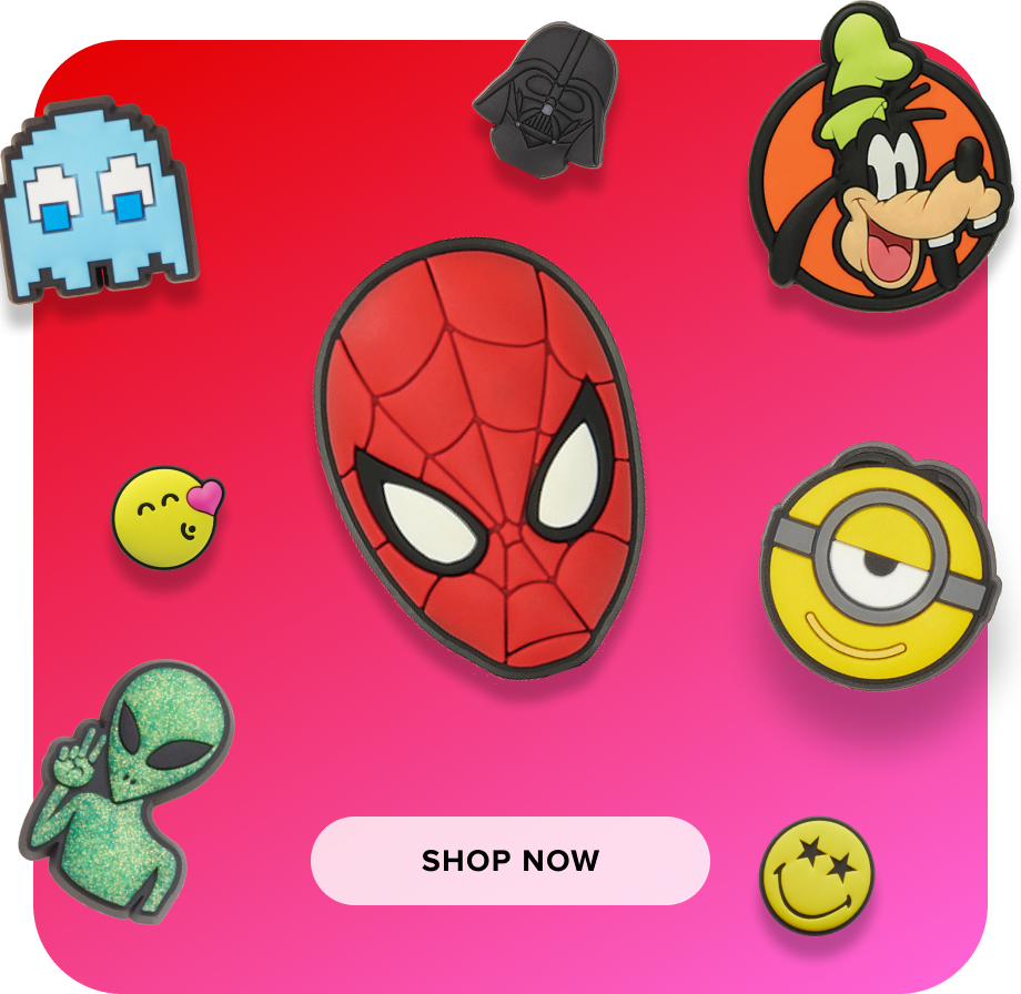 Found these Spider-Man croc charms : r/Spiderman