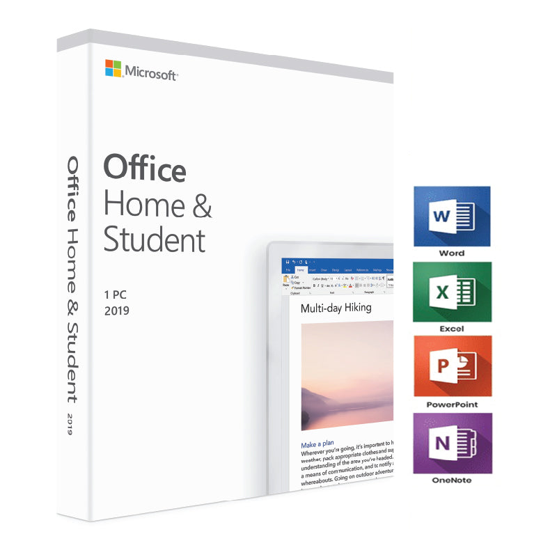 Microsoft Office Home & Student 2019 (1-User License, Download) – Xitrix  Computer Corporation