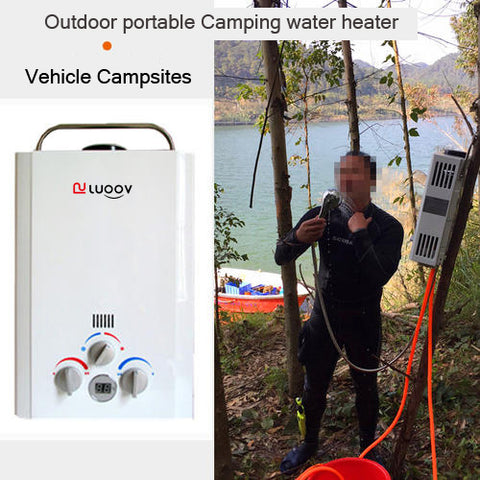 Outdoor portable Camping water heater