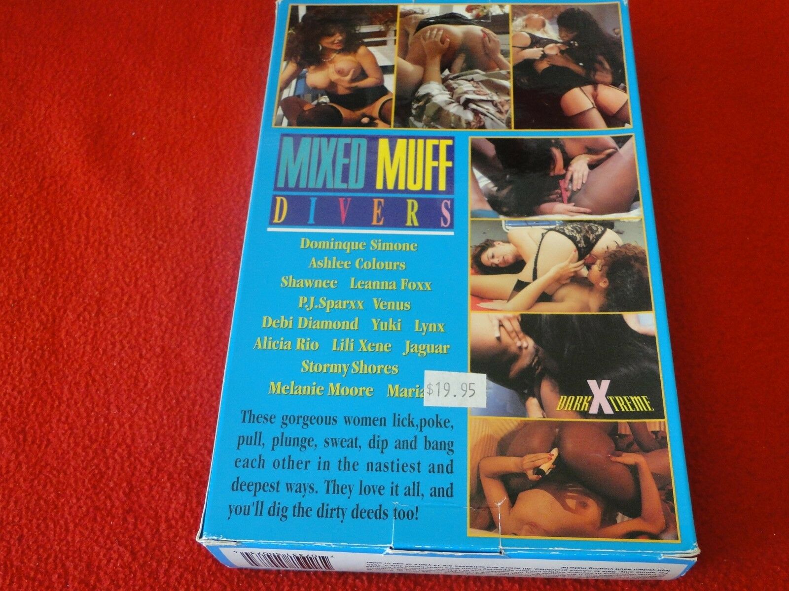 Vintage Adult XXX Porn Video VHS Tape Mixed Muff Divers Dominique Simo â€“  Ephemera Galore