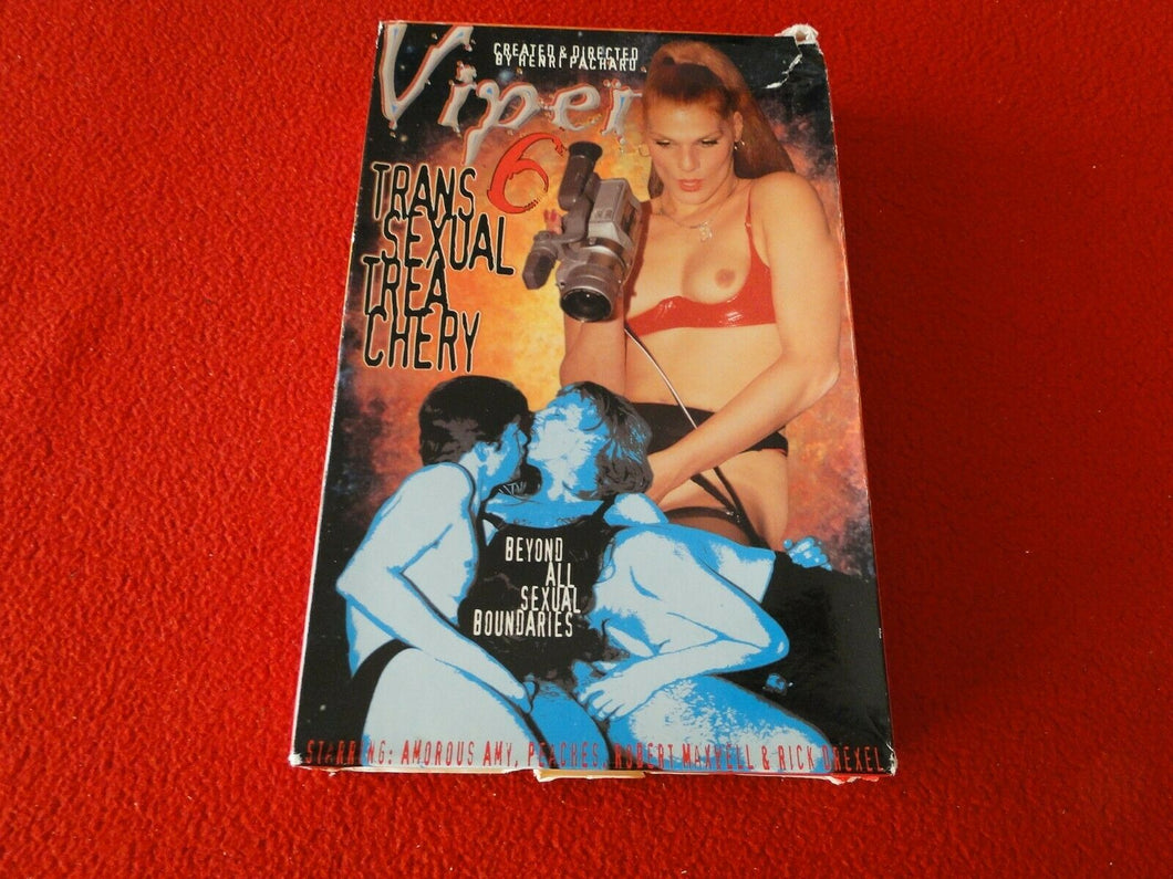 80s Vhs - Vintage Adult XXX VHS Porn Tape Video 18 Year Old + Viper 6 Trans Sexu â€“  Ephemera Galore