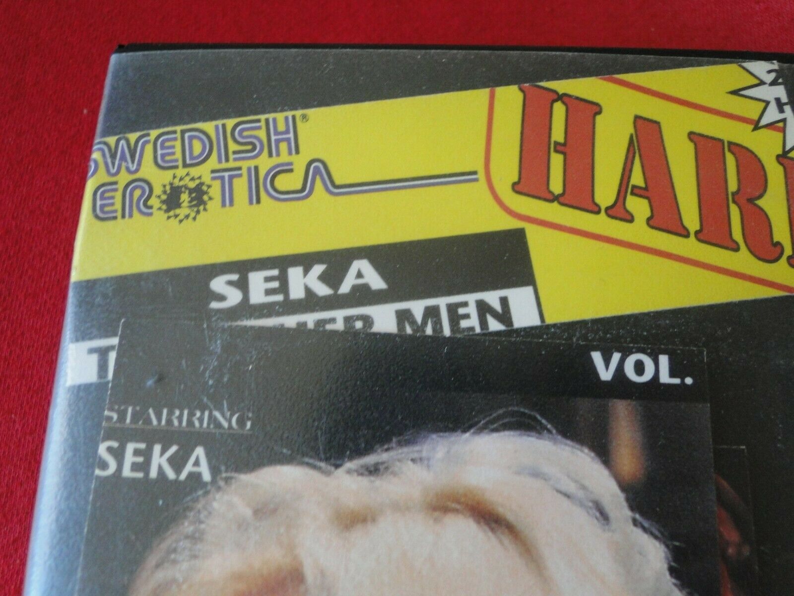 1600px x 1200px - Vintage Adult Erotic XXX Porn VHS Tape Swedish Erotica Seka Takes Her â€“  Ephemera Galore