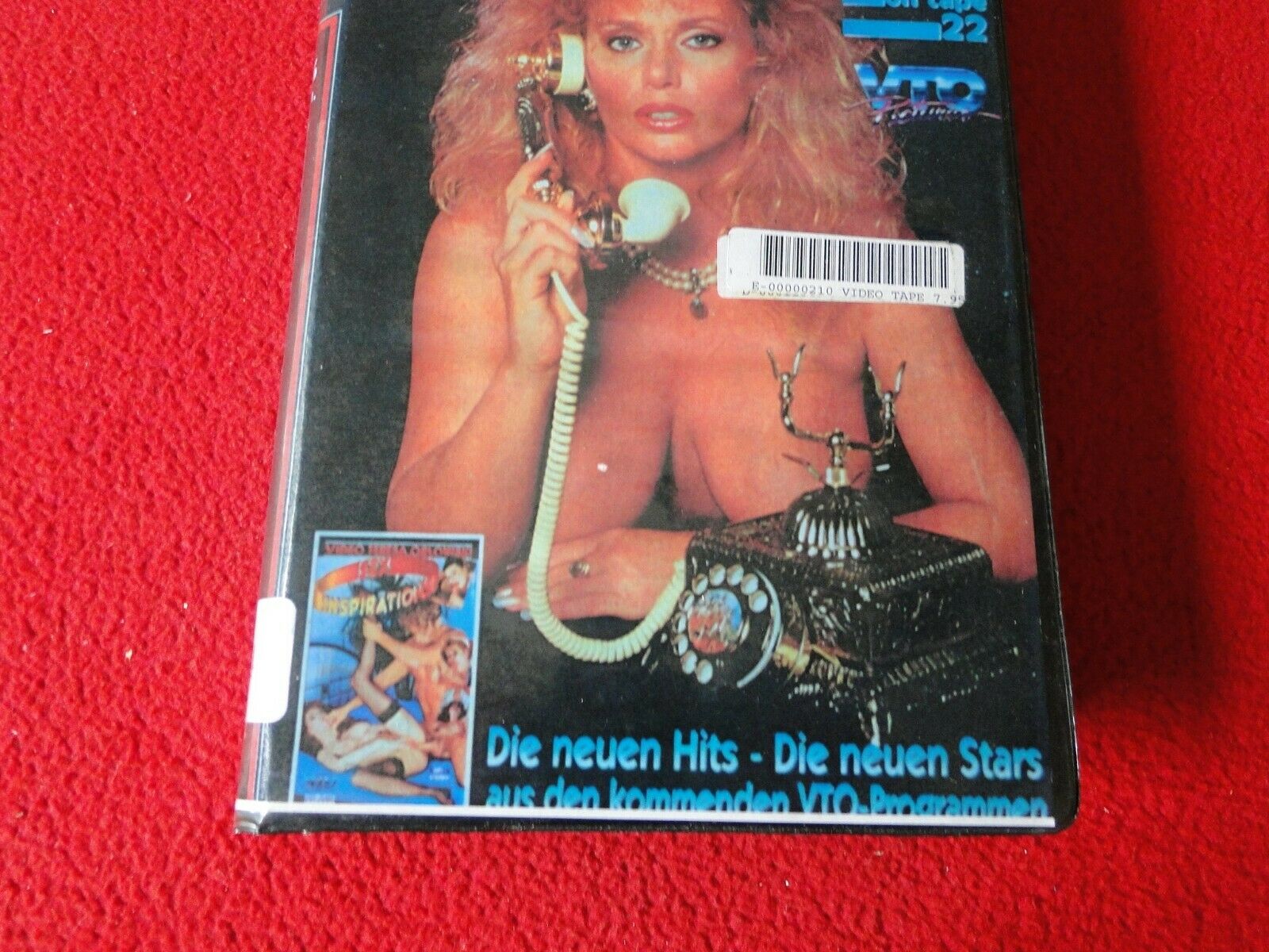 Vintage Adult XXX VHS Porn Tape Video 18 Y.O. + Videostar Foreign CH â€“  Ephemera Galore