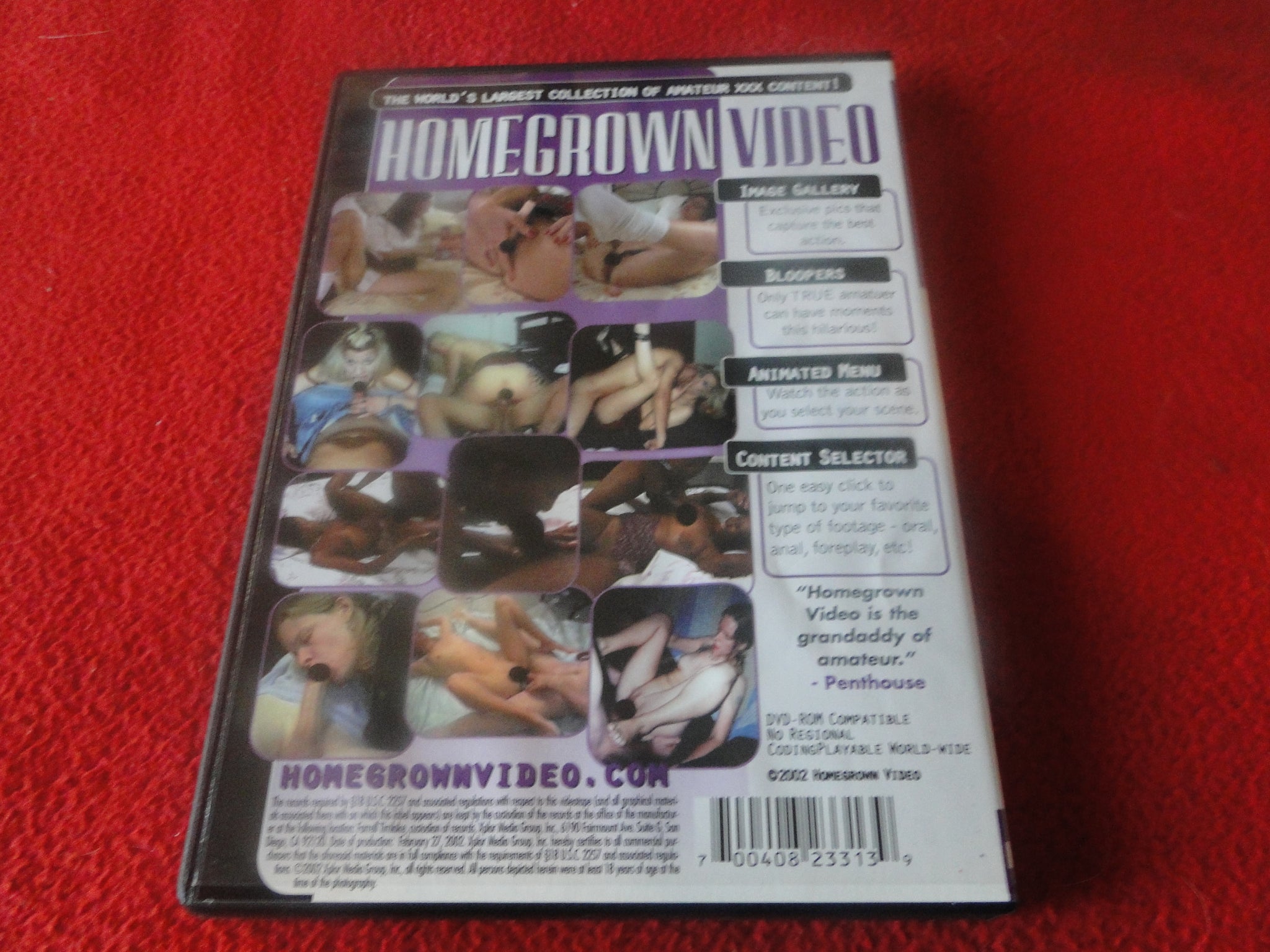 2x Bf Video Film - Vintage Erotic Sexy Adult Porn Movie XXX DVD Homegrown Video 580 % â€“  Ephemera Galore