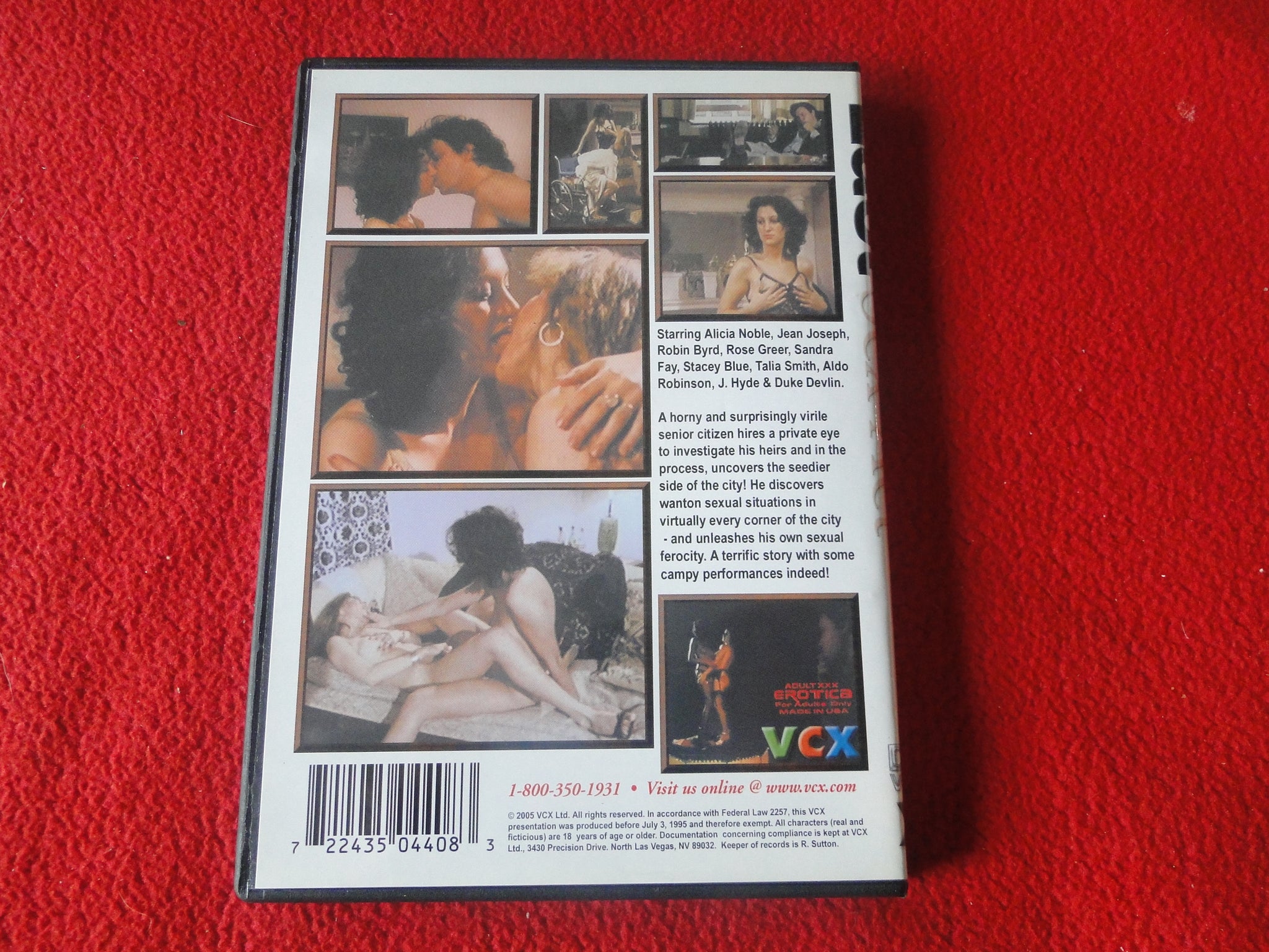 Vintage Vcx Porn Movies - Vintage Erotic Sexy Adult DVD XXX Porn Movie Last Sex Act Alicia Noble â€“  Ephemera Galore