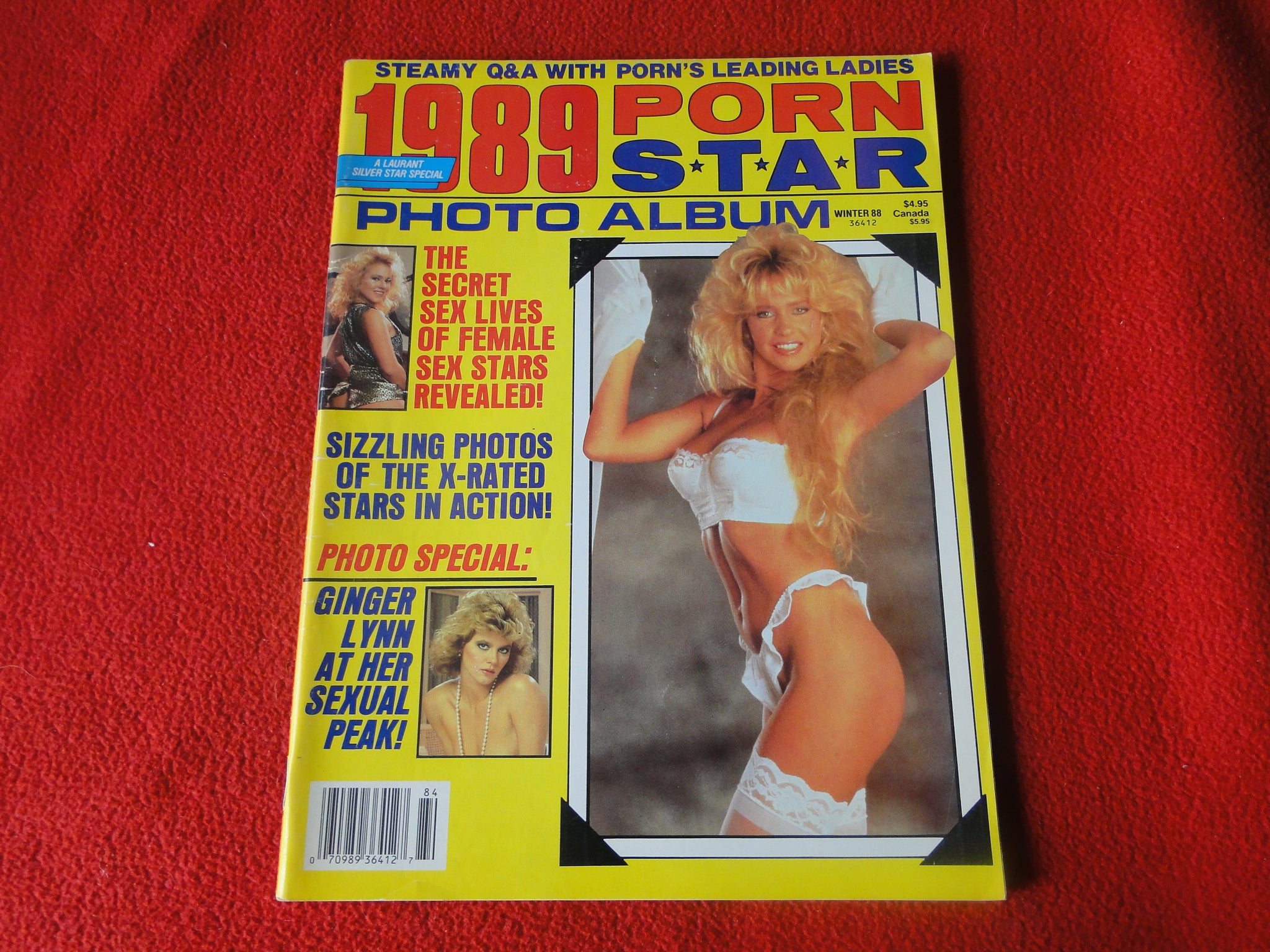 Female Porn Stars Magazine - Vintage Nude Erotic Sexy Adult Magazine All Color 1989 Porn Star Photo â€“  Ephemera Galore