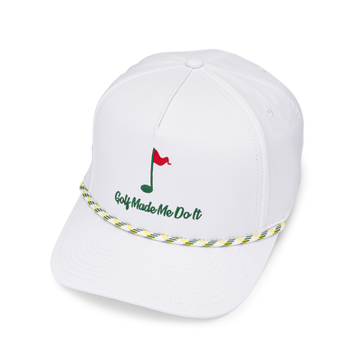 Melody Rope Hat - Black / White – Golf Made Me Do It