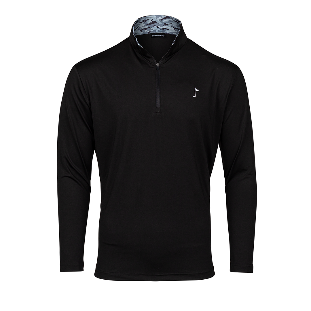 Melody Q-Zip - Black - Golf Made Me Do It product image