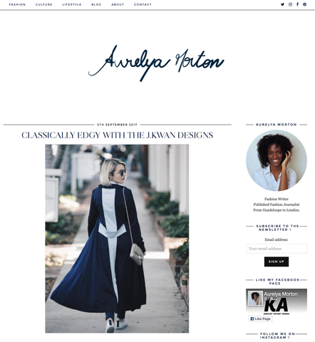 Blogger feature J.KWAN, J.KWAN London Fashion Week
