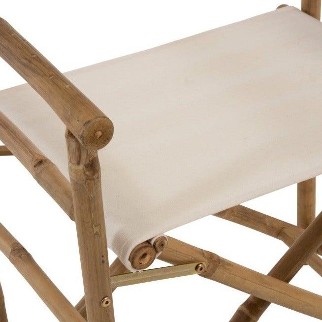 limoen opleiding Doornen Opvouwbare bamboe regisseursstoel – Forhaus - Design & Store