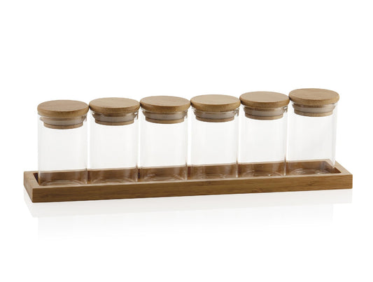 Glass Bottle Spice Set (x8) – Forhaus - Design & Store