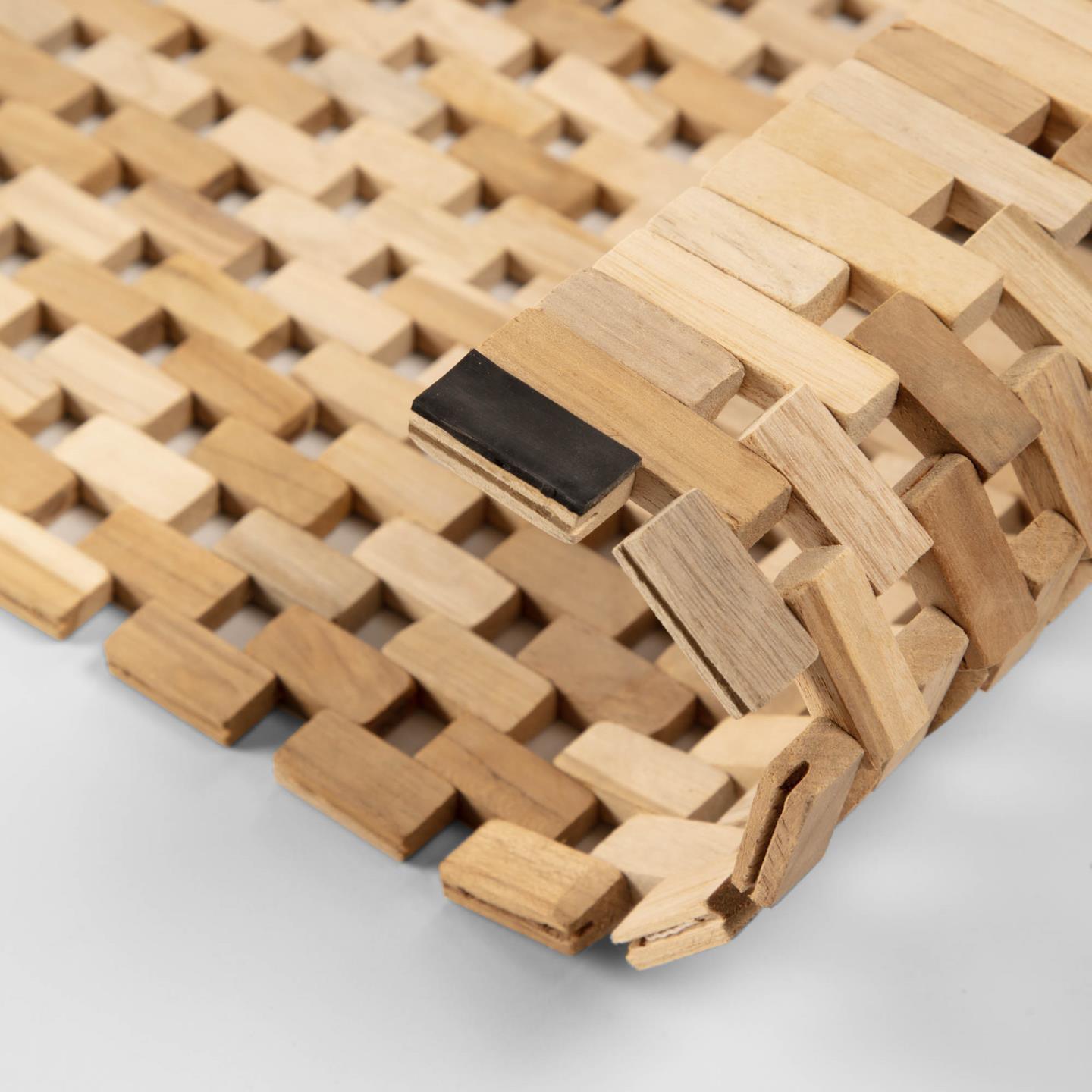 Kelder rivier roze Natuur houten badmat – Forhaus - Design & Store