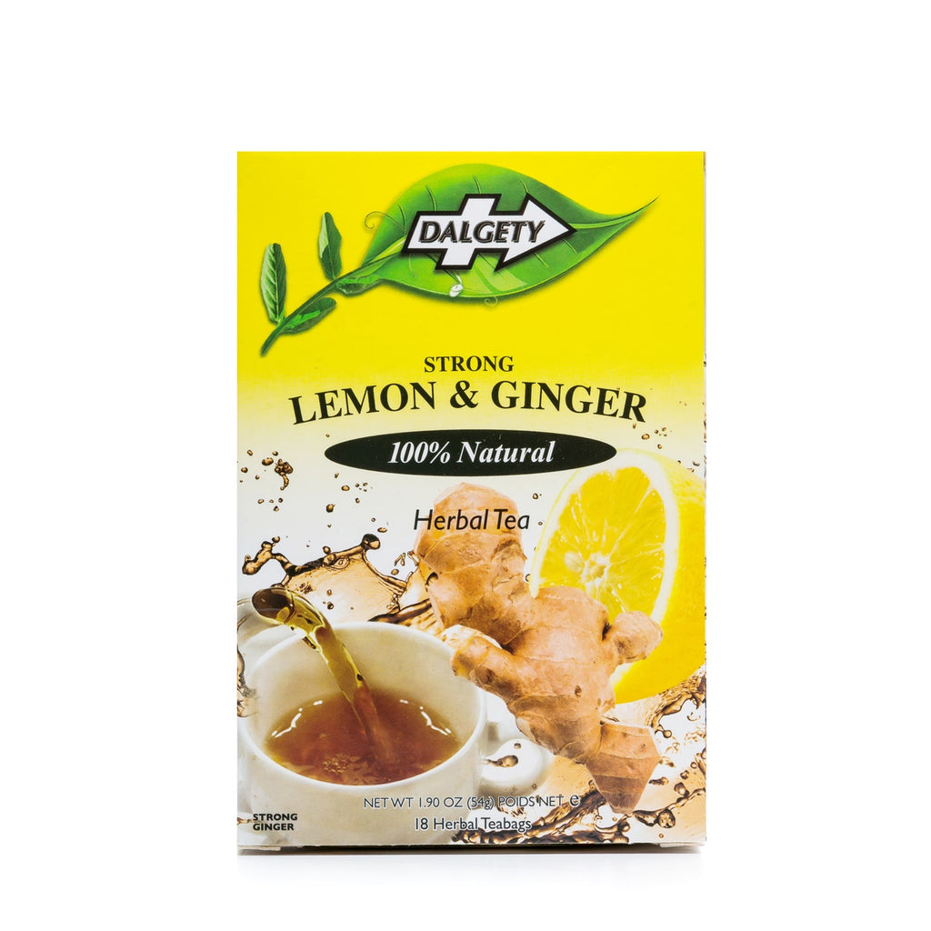 Dalgety Lemon And Ginger Herbal Infusion Carton 54g Dalgety Teas 6714