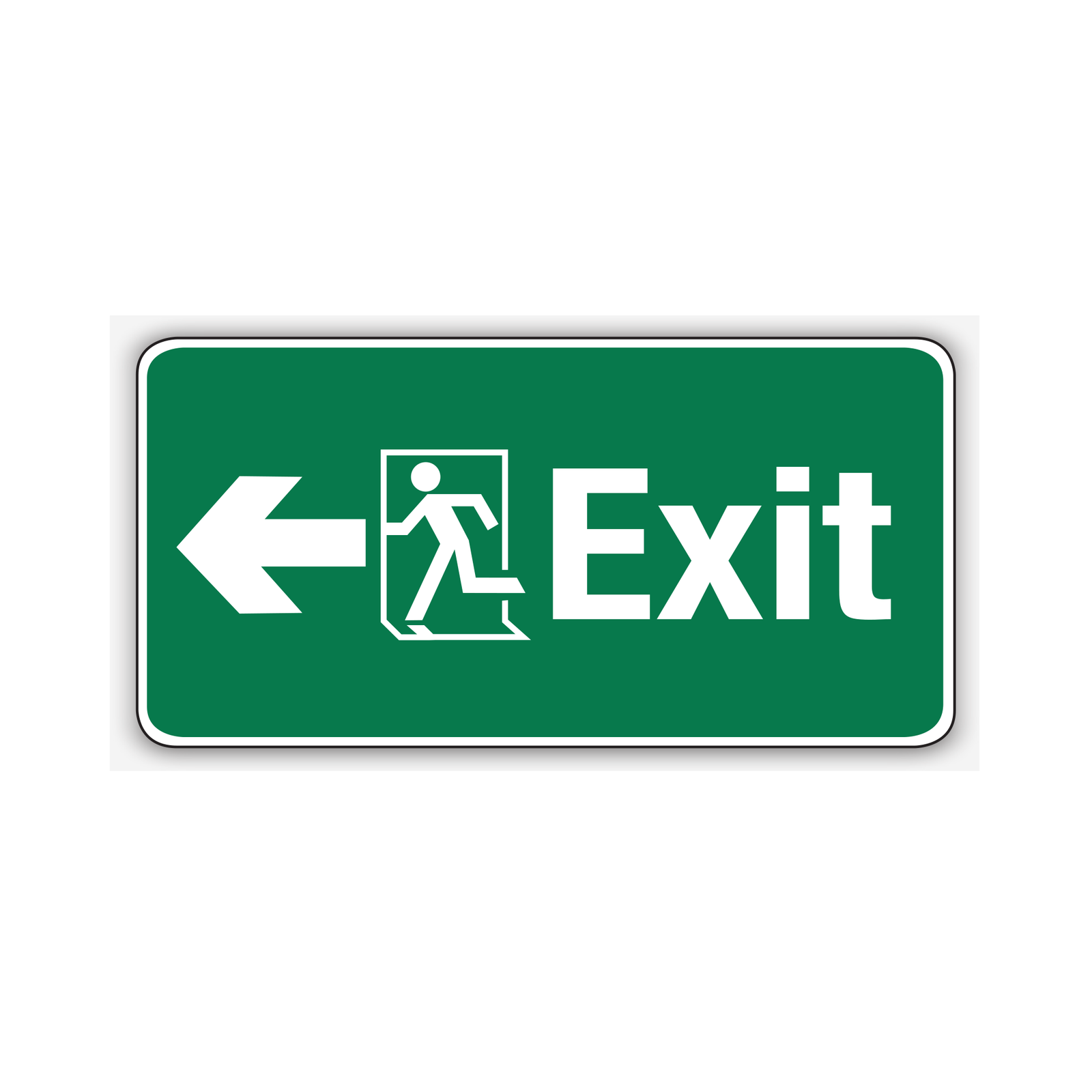 Exit Signs Left Arrow Size 2 Safety Signs Australia 