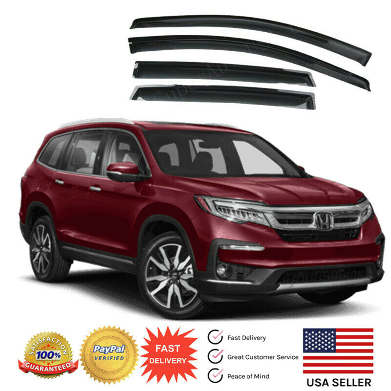 2019 honda pilot window visors