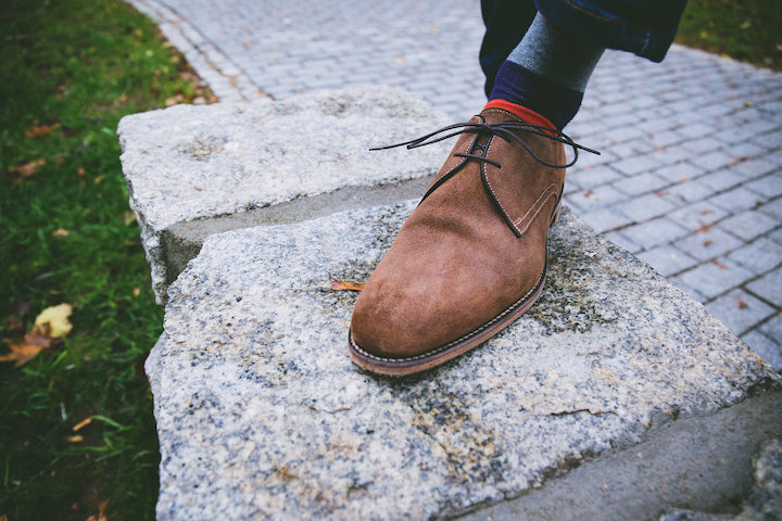 suede shoes after learning how to clean dirt off suede shoes