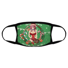 Load image into Gallery viewer, Miku Sexy Holiday Face Mask
