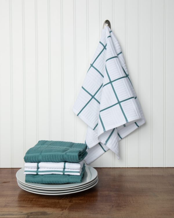 Solid Pastel Cotton Kitchen Towels