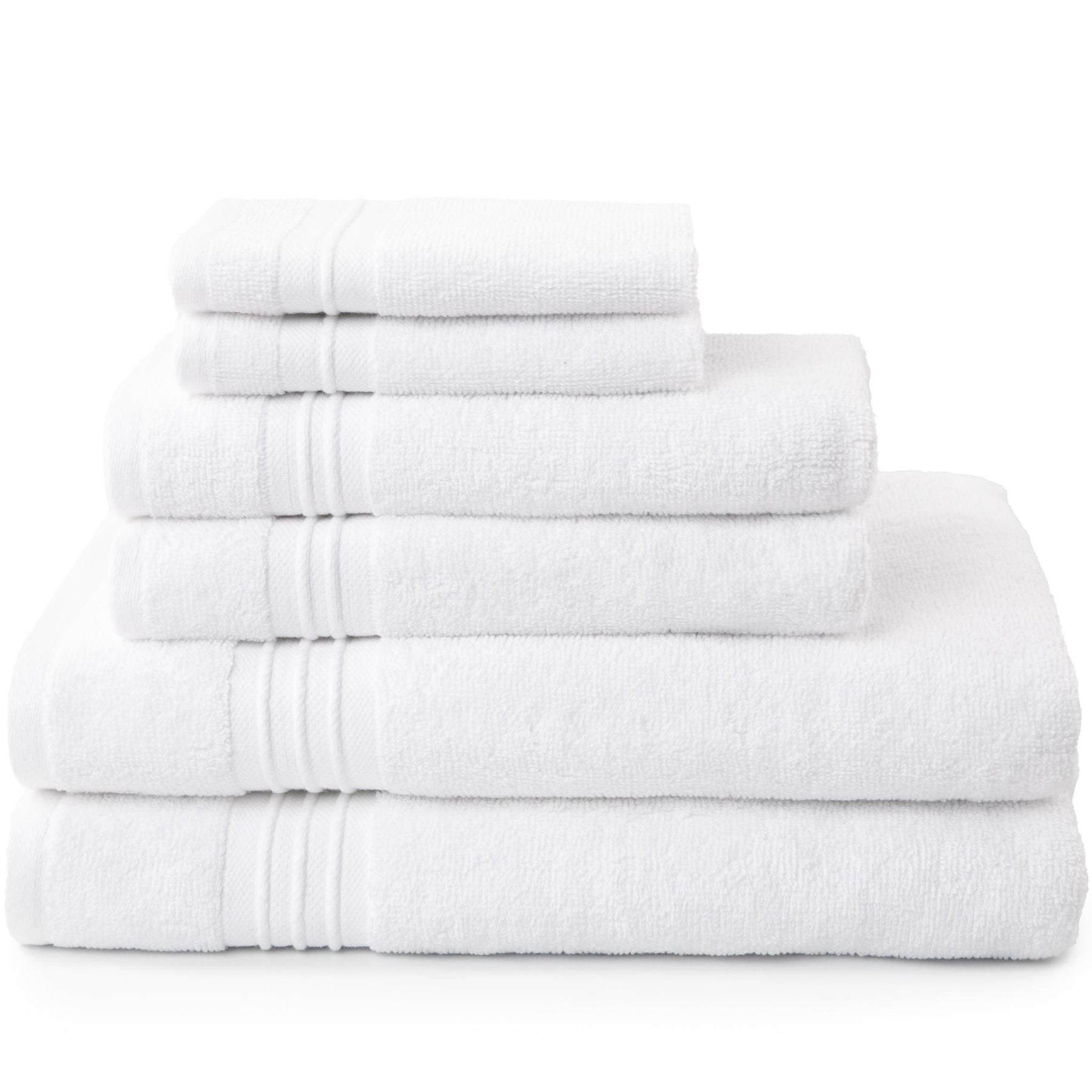 Sticky Toffee Terry Cotton Bath Towel Set for Bathroom, 4 Pack, Soft and Absorbent, 480 gsm, 30 in x 54 in, Gray, Size: 4 Piece Bath Towels