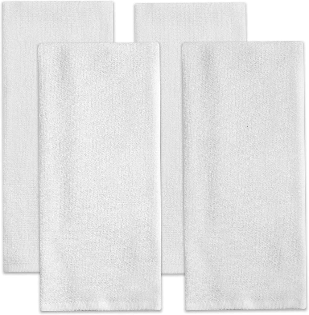 Set of 3 Assorted Gray & White Dish Towel, 30