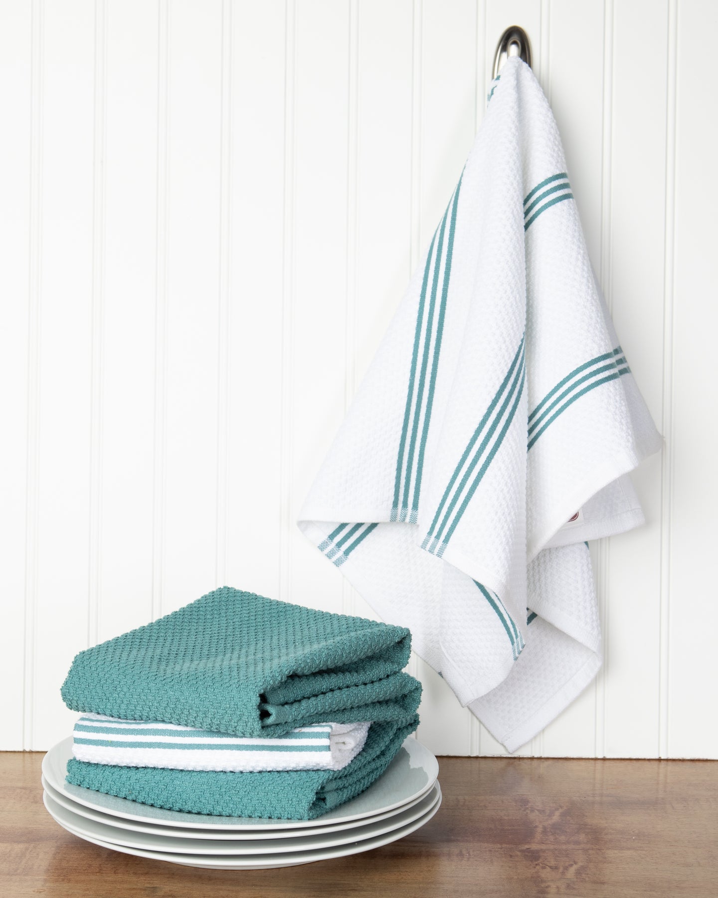 Solid Pastel Cotton Kitchen Towels