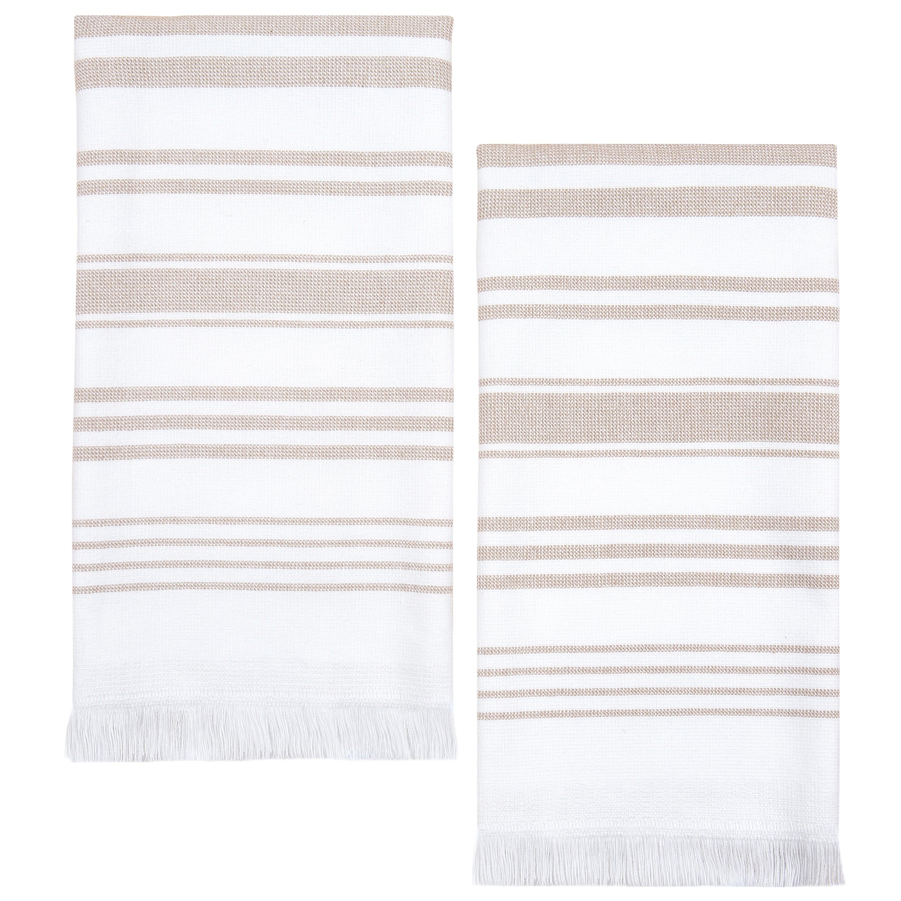 KAFTHAN Textile Fishbone Turkish Cotton Bath Towels (Set of 2),  59Lx35Wx0.5H - Fry's Food Stores