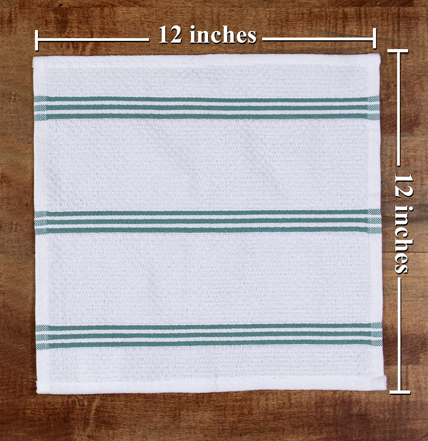 4PK/8PK 100% Cotton Tea Towel Thick Kitchen Linen Dish Cloth Waffle Pattern