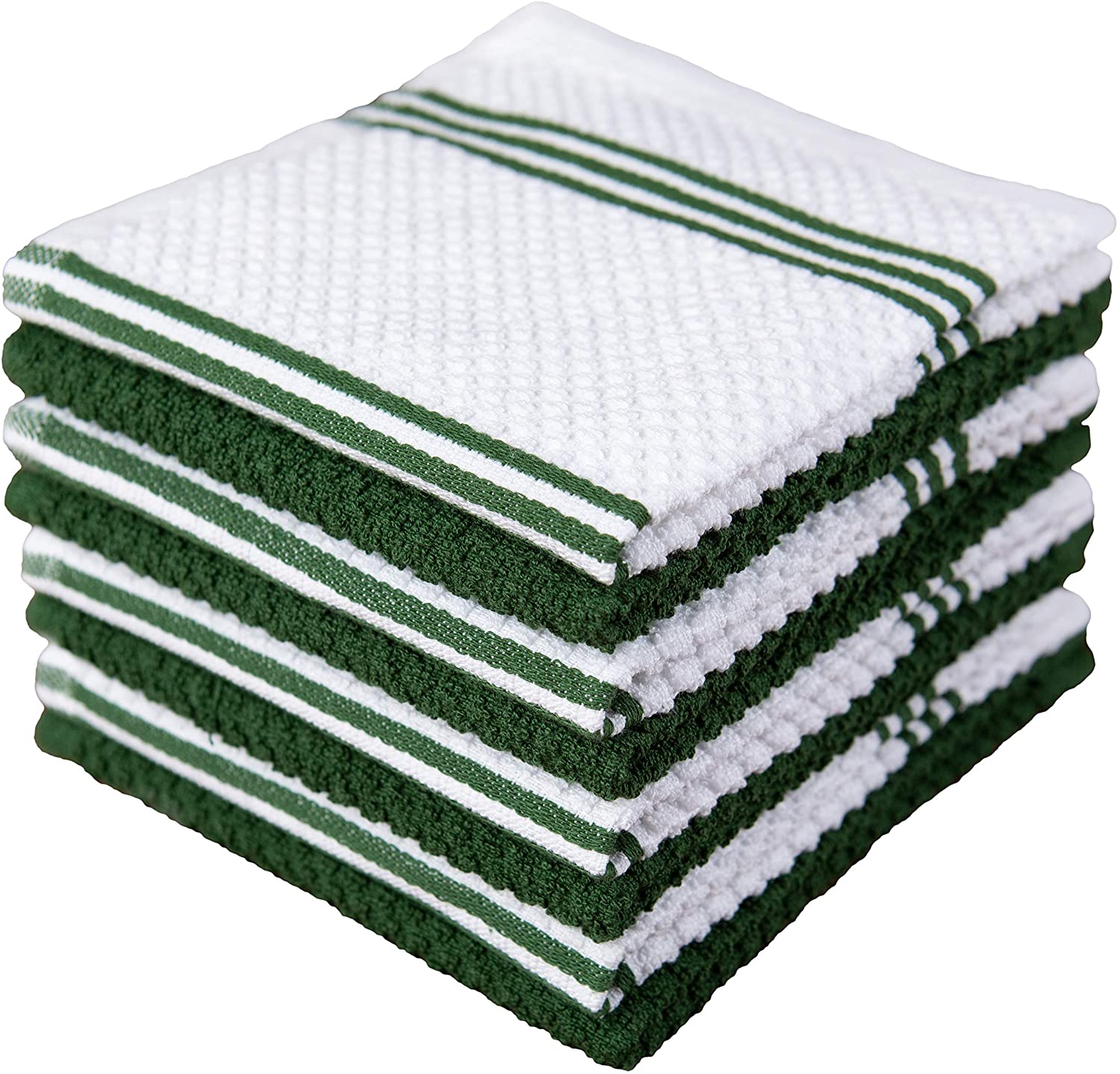 Striped Cotton Kitchen Towel Set (3) - High Weight Cotton Dish Towel S –  The Celtic Farm