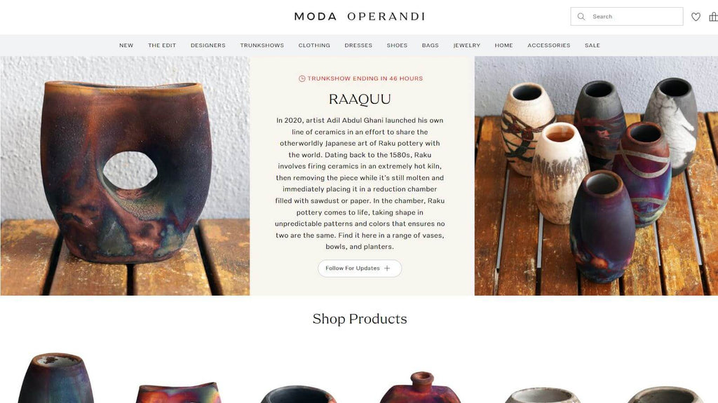 Moda Operandi X RAAQUU