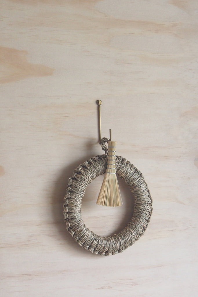 Fog Linen Long Brass Triple Hook