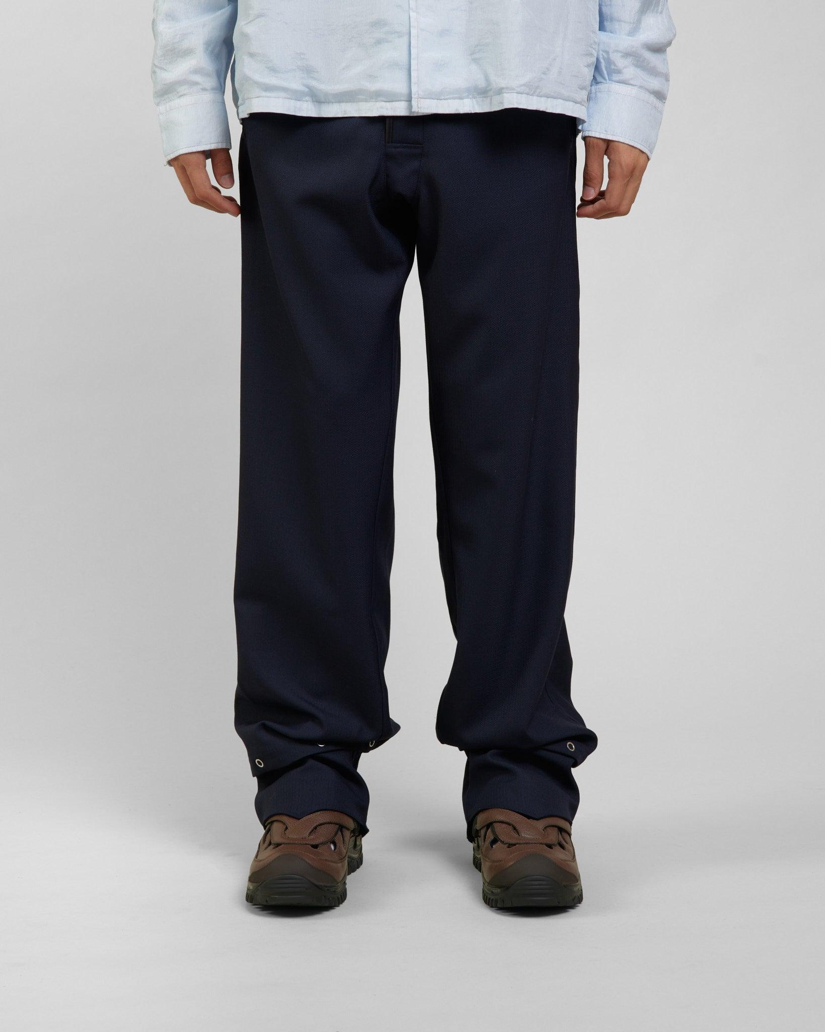 kiko kostadinov 22ss haidu hem trousers-hybridautomotive.com