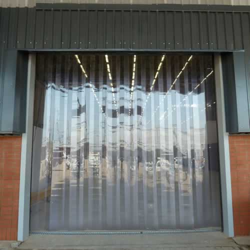 Plastic Strip Door Curtain Complete Kit