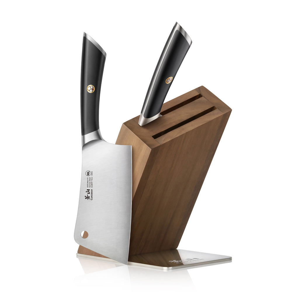 ELBERT Series 10-Piece Knife Block Set, Forged German Steel – Cangshan  Cutlery Company | Pfannensets