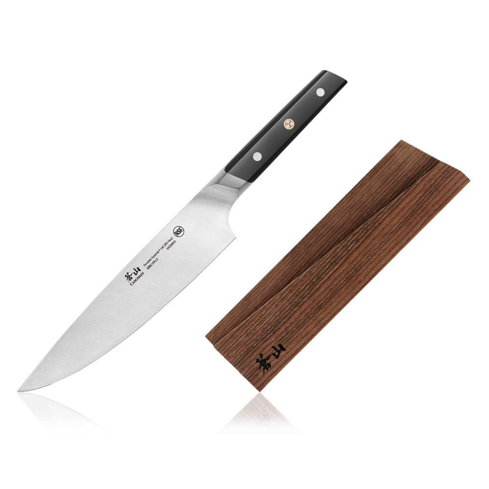 8 inch Chef's Knife | Stainless Steel Kitchen Chef Knife Wood