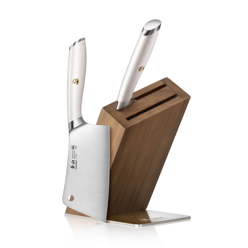 S1 Series 23-Piece Knife Block Set, Forged German Steel, Walnut Block, – Cangshan  Cutlery Company