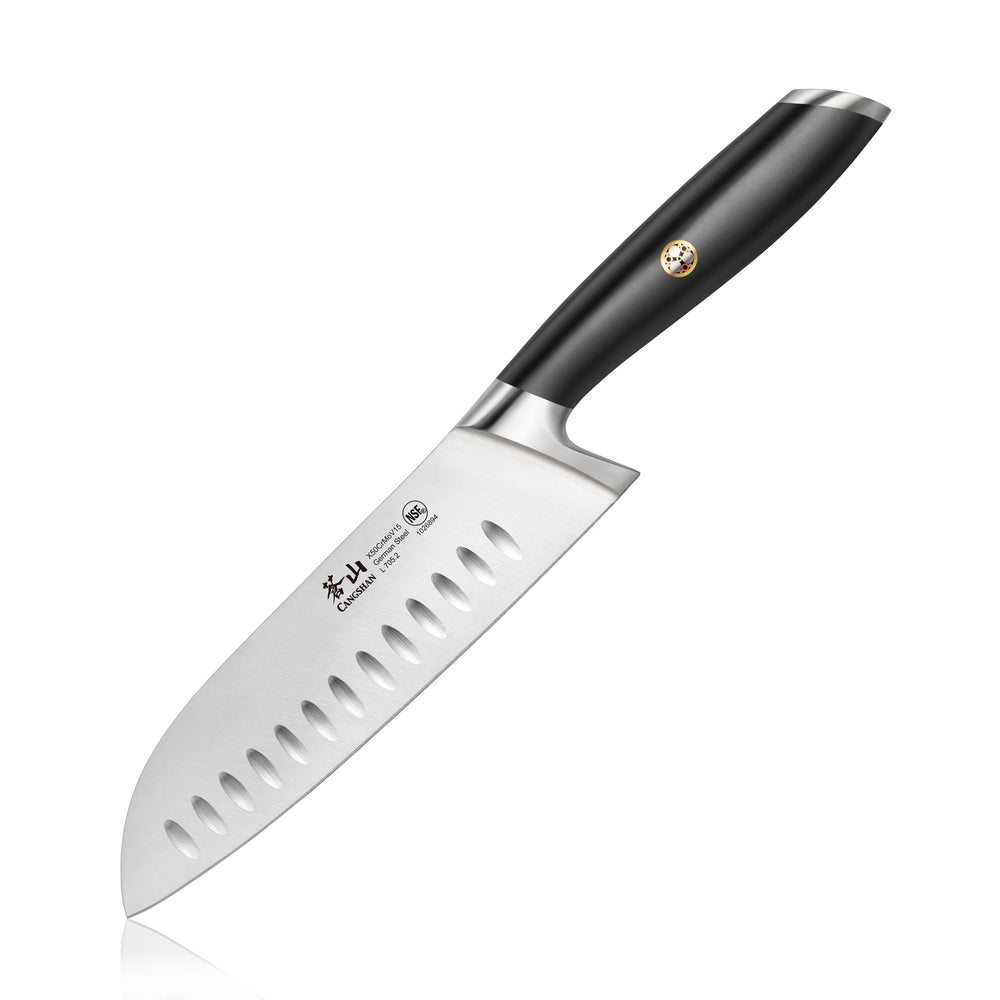 D Series 7-Inch Santoku Knife, Forged German Steel, 59168