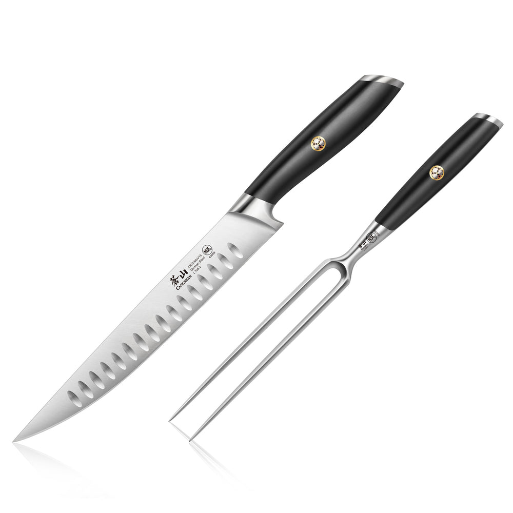 S & S1 Series 2-Piece Cleaver Knife Set, Forged German Steel – Cangshan  Cutlery Company