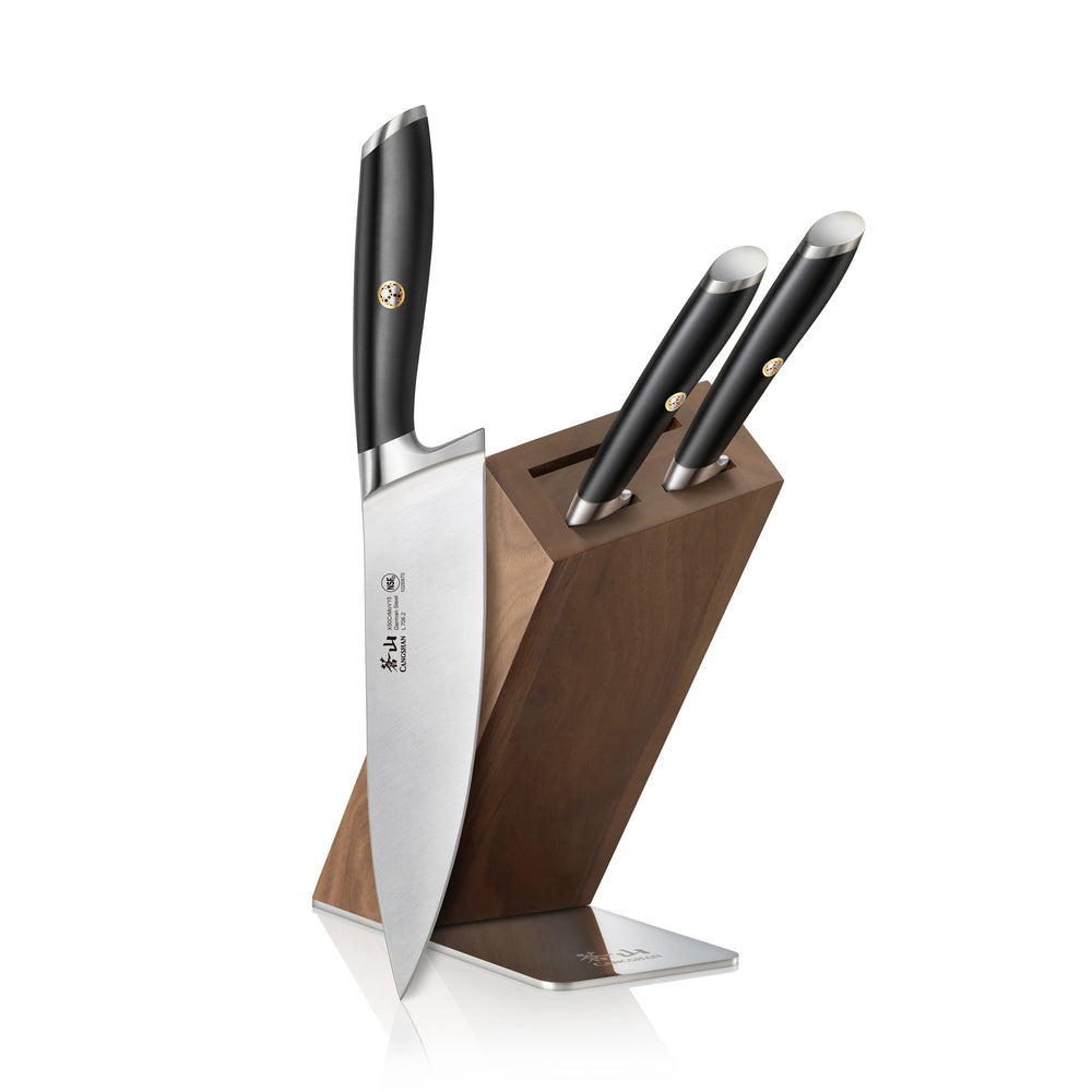 Cangshan Kita Blue 12-Piece HUA Knife Block Set + Reviews