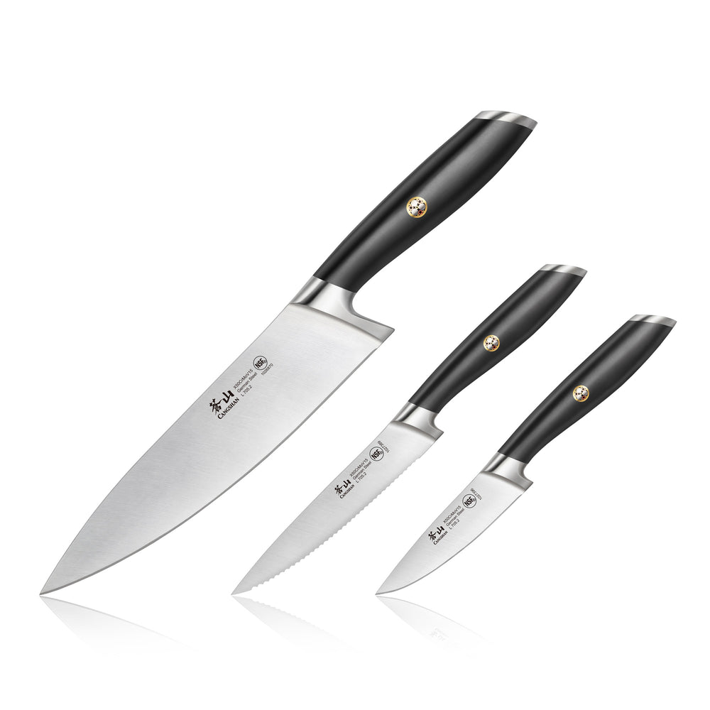L Series 2-Piece Starter Knife Set, Forged German Steel, Black, 102741 –  Cangshan Cutlery Company