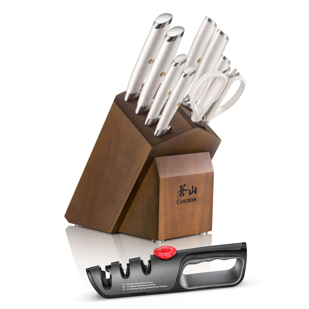Cangshan V2 Series 1024128 German Steel Forged 23-Piece Knife Block Se –  Cangshan Cutlery Company