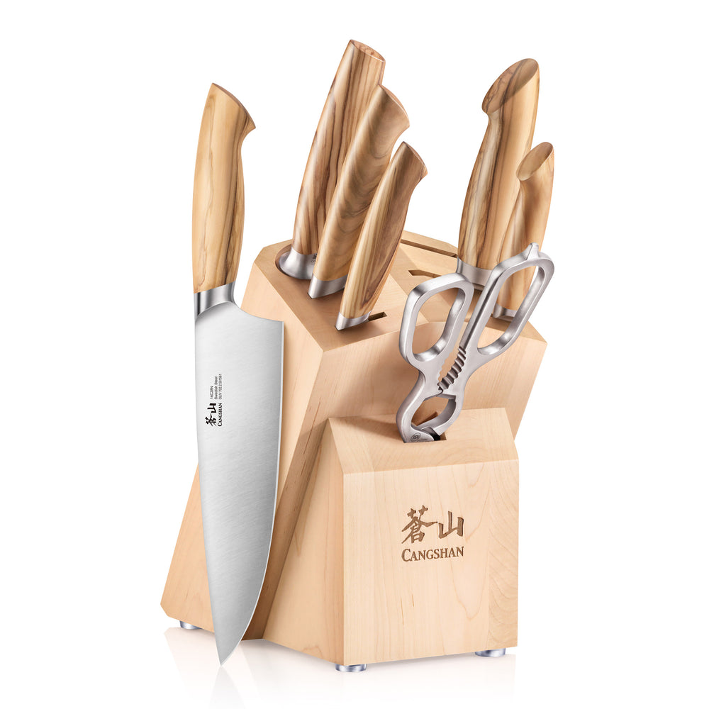 Boulder Series™ 15 Piece Modern Knife Block Set