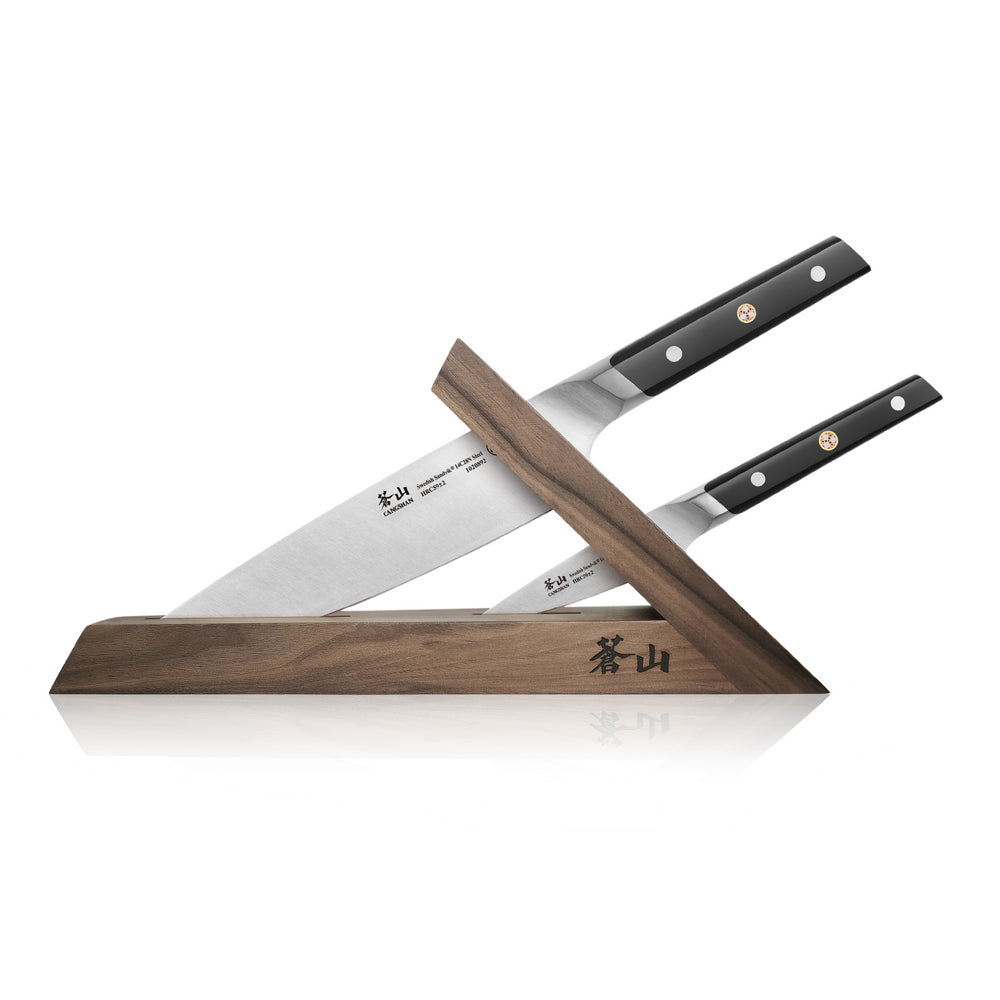 Cutluxe 8-Piece Knife Block Set – Forged of High Carbon German Steel – Full Tang Blades – Ergonomic Handle Design