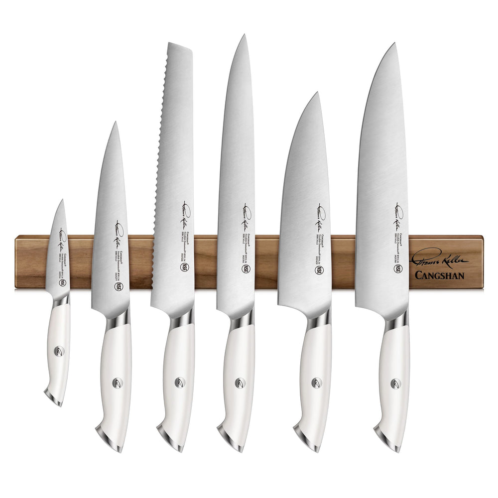 The Dahlia  4-Piece Steak Set – Folded Steel