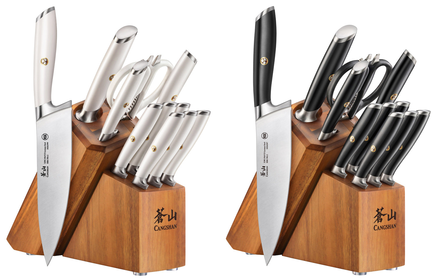 L & L1 Series 23-Piece Classic Knife Block Set, Forged German Steel –  Cangshan Cutlery Company