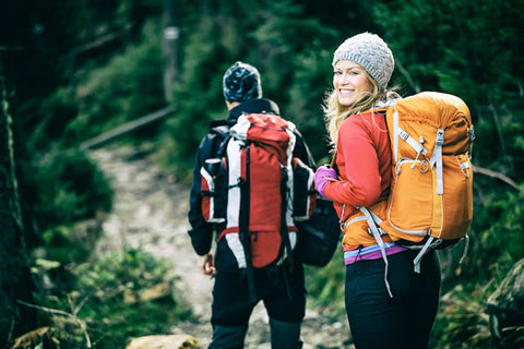 hiking with backpacks pain free