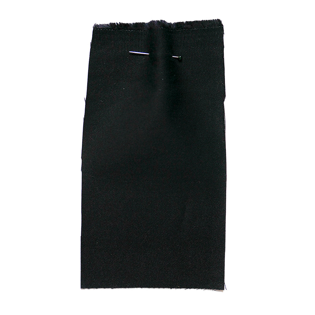 Black Brushed Cotton Drill Fabric | Cloth House • Cloth House